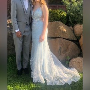 Light Blue Ellie Wilde Dress